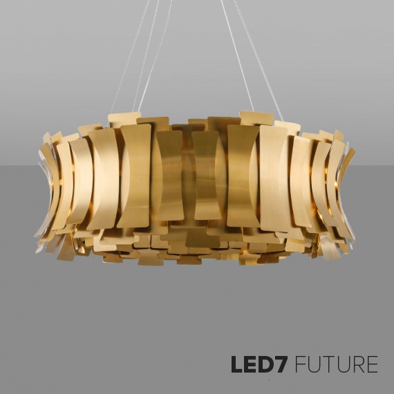 Loft Industry Modern - Engine Chandelier